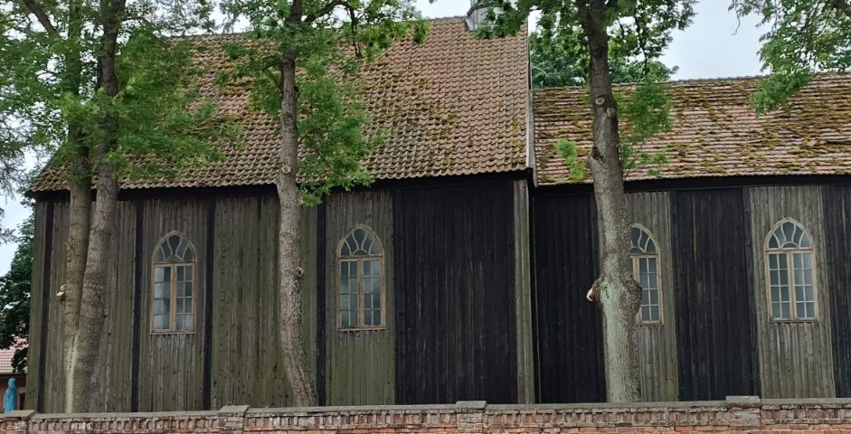 Patron drewnianego kościoła – Św. Roch